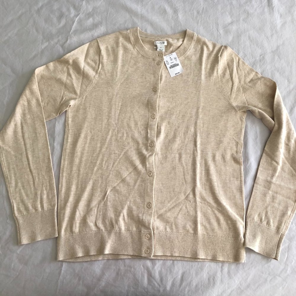 NWT J. Crew Cardigan - Beige